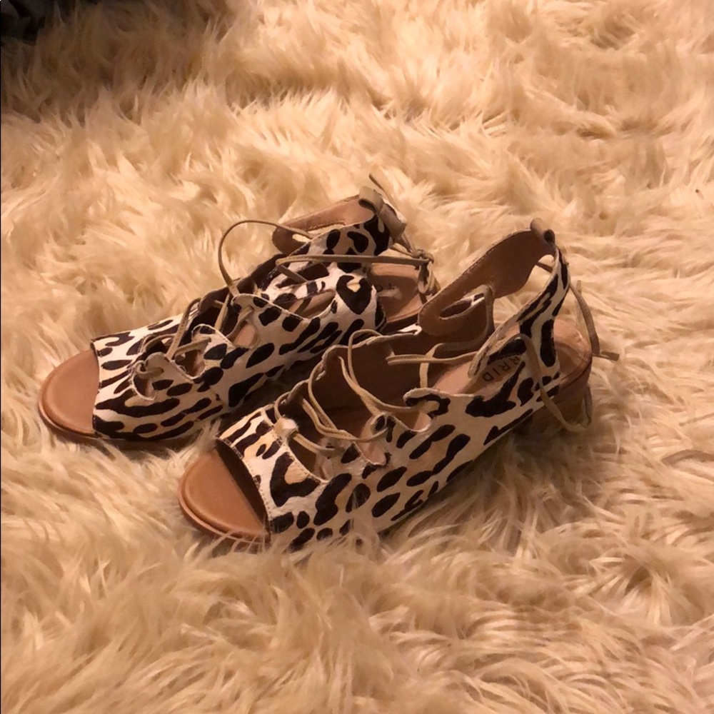 Leopard print shoes